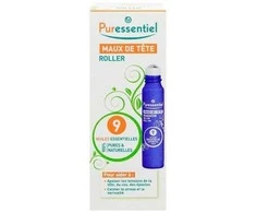Puressentiel Roller Essential Oils Pain Relief For Headache Roll-On Body Oil For Head, 5 ml