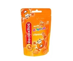 Redoxon Redoxitos Vitaminas C 25 guminukai Oranžinis
