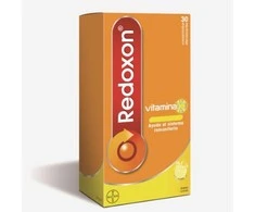 Redoxon Vitamina C 30 tablečių šnypščiančių su citrina