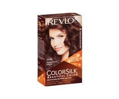 Plaukų dažai "Revlon Colorsilk" be amoniako 46 Vidutinio aukso kaštono rudos spalvos
