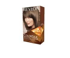 Plaukų dažai "Revlon Colorsilk" be amoniako 50 šviesiai pelenų ruda