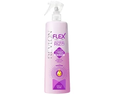 Revlon Flex 2 Stage No Rinse Conditioner With Keratin For Skirtas garbanotiems plaukams Plaukų lakas 400ml