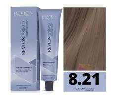 Revlon Revlonissimo Colorsmetique 8,21 Light Skirtas šviesiems plaukams Iris Ash, 60 ml