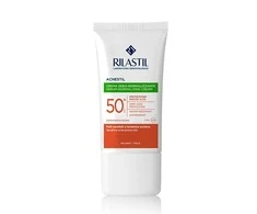 Rilastil Sun System Spf50+ Acnestil veido emulsija 40ml