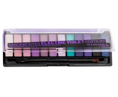 Rimmel London Magnif'Eyes Eyeshadow Palette 008 Electric Violet 12 atspalvių