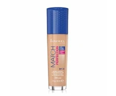 Rimmel London Match Perfection SPF20 makiažo pagrindas Moterims 30 ml, Sand 300 - Neutral