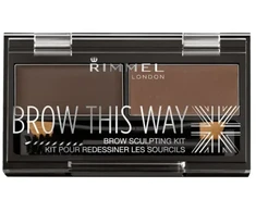 Rimmel London Rimmel Brow This Way Eyebrow Sculpting Kit 003 Dark Brown
