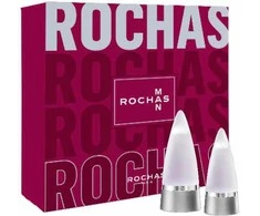 Rochas Man Eau De Toilette Purškiklis, 100 ml Set 2 Pieces