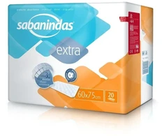Sabanindas Extra 60x75cm 20 vienetų