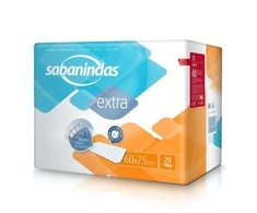 Sabanindas Extra 60x75cm 20 vienetų