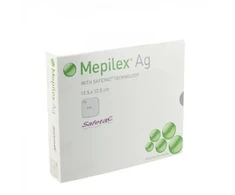 Safetac Mepilex Ag 12,50 X 12,50 cm 5 vnt