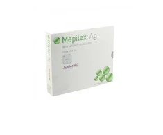 Safetac Mepilex Ag 12,50 X 12,50 cm 5 vnt