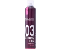 Salerm Cosmetics Strong Lac 03 Strong Hold Plaukų lakas 405ml