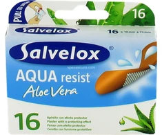 „Salvelox Aqua Resist Aloe Vera“ lipnus tvarstis, 16 vienetų