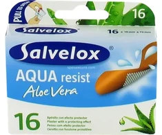 Salvelox Aqua Resist Aloe Vera lipnus tvarstis 16 vnt