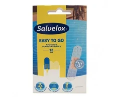 Salvelox Easy to Go Apósitos Transparentes 12 Unidades