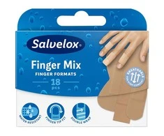 "Salvelox Finger Mix" pleistrai 18 vienetų