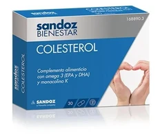 Sandoz Wellbeing Cholesterolio kontrolei 30 kapsulių