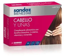 Sandoz Plaukam ir nagam 30 kapsulių