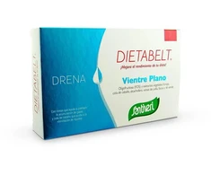 Santiveri Dietabelt Drains Flat Belly maisto papildas svorio kontrolei 60 kapsulių