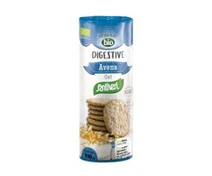 "Santiveri Digestive" avižinių dribsnių sausainiai Bio 190g
