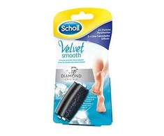 "Scholl Velvet Dmooth Diamond Crystals pėdų šveitiklio pakeitimo galvutės