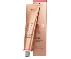 Schwarzkopf BlondMe Skirtas šviesiems plaukams Toning Kreminis plaukų tonavimo kremas 60 ml - Brown Mahogany