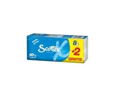 "Scottex" 3 sluoksnių kišeninis kvadratas 10 vienetų