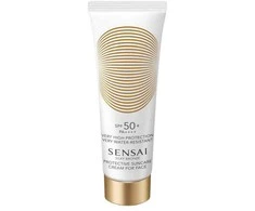 Sensai Silky Bronze Cellular Apsauginis veido kremas SPF50+, 50 ml