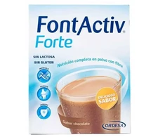 Ordesa Fontactiv Forte šokolado skonio 30g 14 paketėlių