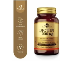 Solgar BIOTIN 1000 µg 50 tablets