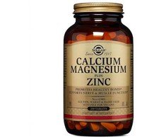 Solgar Kalcis magnis ir cinkas 250 tablečių