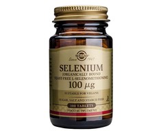 Solgar Selenas 100 µg 100 tablečių