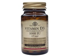 Solgar Vitaminas D3 1000 TV 25cmg cholekalciferolio 100 tablečių