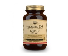 Solgar Vitaminas D3 2200 TV (55 mcg) 100 kapsulių