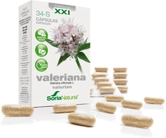 Soria 34-S Valeriana 600 Mg 30 Kapsulių Liberacion Prolongad