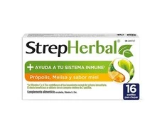 Strepsils Strepherbal Propolis yra medus