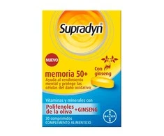 Supradyn Maisto papildas 50+ 30 Tablečių