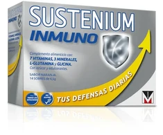 Sustenium Immuno maisto papildas apelsinų skonio 14 paketėlių