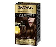 "Syoss Oleo Intense" intensyvūs ilgalaikiai plaukų dažai 4-18 šokolado spalvos