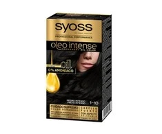 "Syoss Oleo Intense" ilgalaikiai permanentiniai plaukų dažai 1-10 Deep Juodas