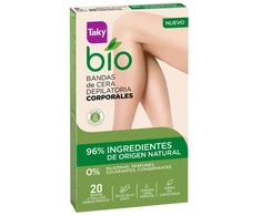 "Taky Bio" kūno vaško juostelės 20 vienetų