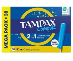 Tampax Compak Tampón Regular 38 U