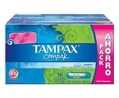 Tampax Compak tamponai Super 36 vnt