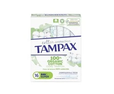 Tampax Organic Super tamponi 16 vienetų