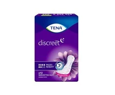 "Tena Discreet Maxi" naktiniai įklotai nuo šlapimo nelaikymo 12vnt