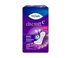 įklotai Tena Discreet Normal Night 10 vnt