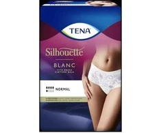 Tena Siluetas Baltas T/M 12 Uds.