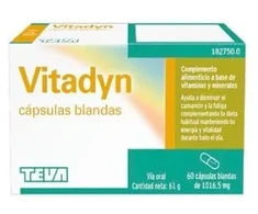 Teva Pharma Teva Vitadyn 60 Softgels