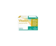 Teva Pharma Teva Vitadyn 60 minkštų kapsulių